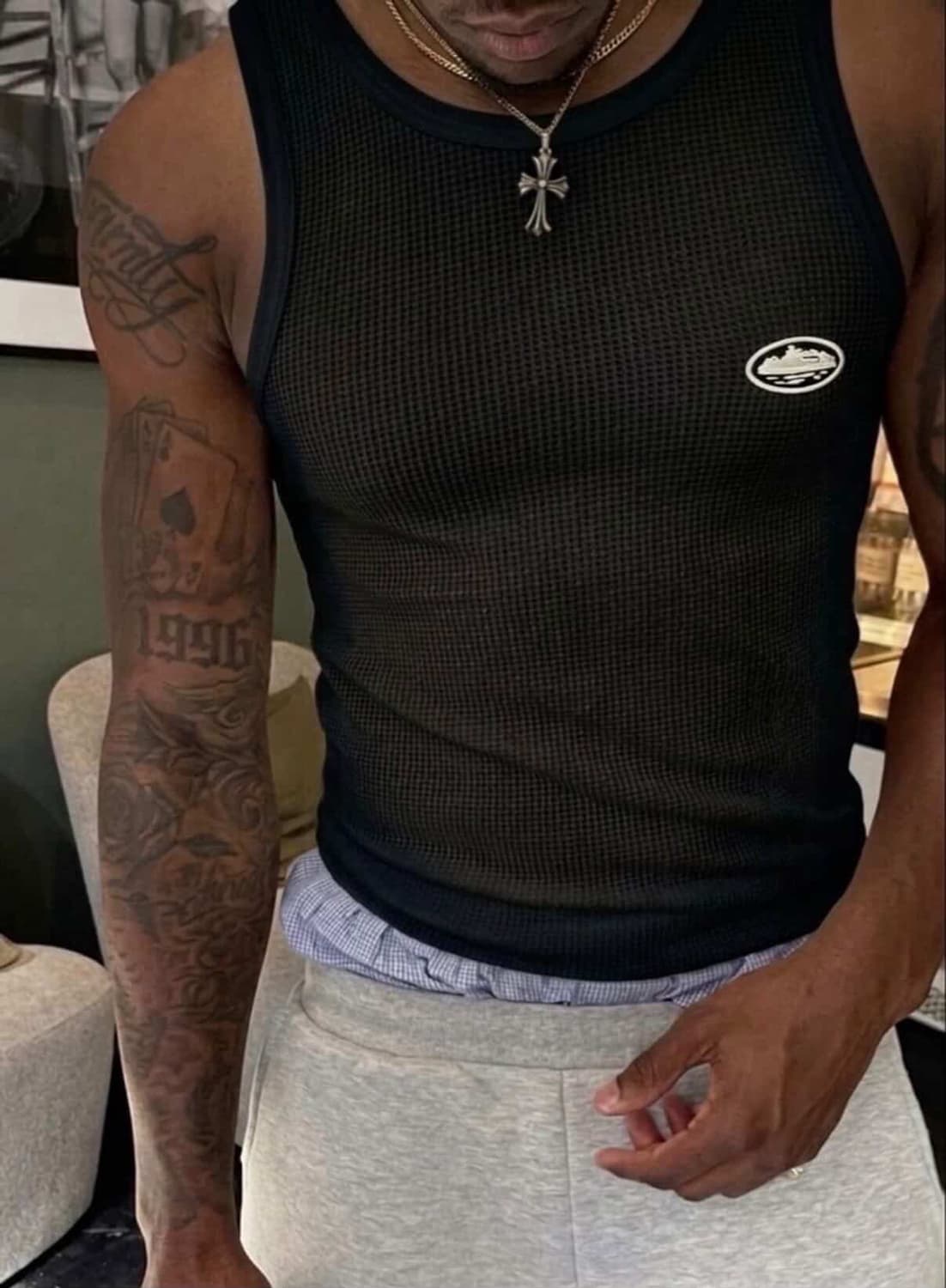 (새상품) 코르테이즈 탱크탑 나시 블랙 M 상품이미지1