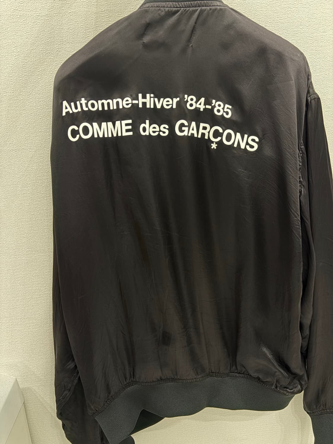 CDG 84-85 스태프 블루종 블랙 상품이미지3