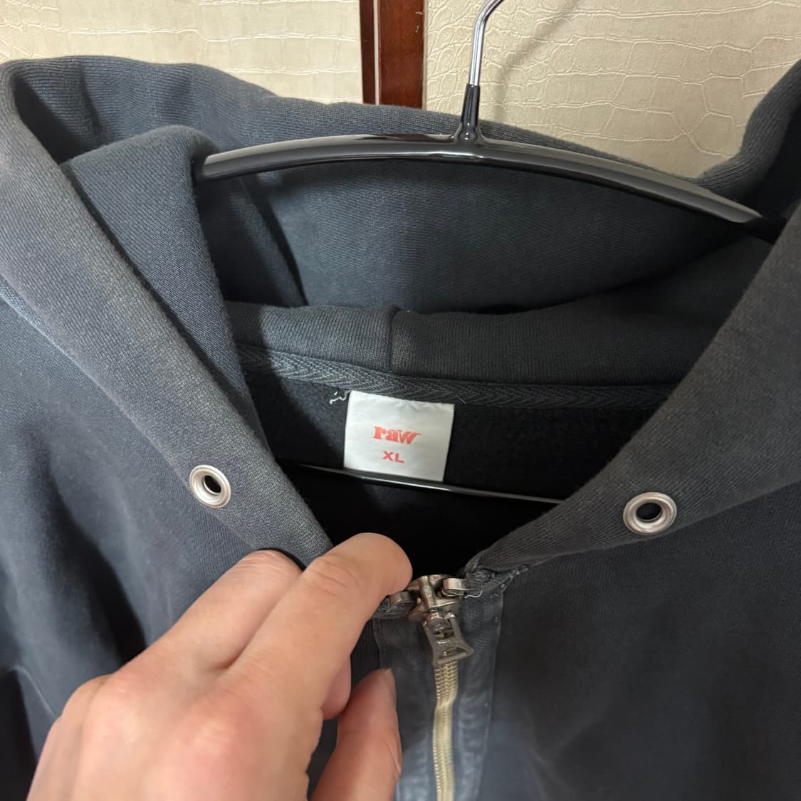 블라인드파일즈 집업 후디 XL 상품이미지2