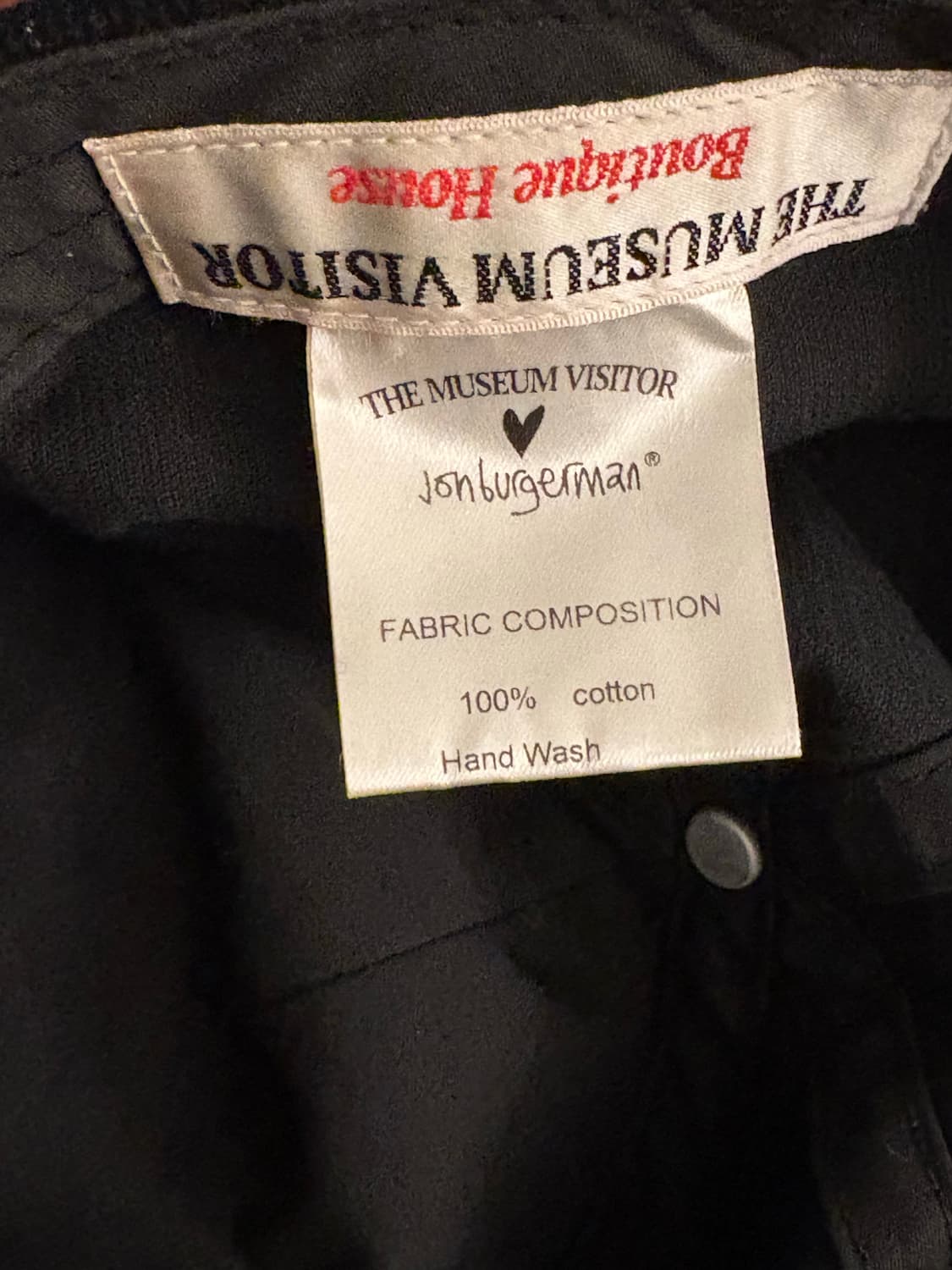 더 뮤지엄 비지터 존 버거맨 코듀로이 볼캡 상품이미지4