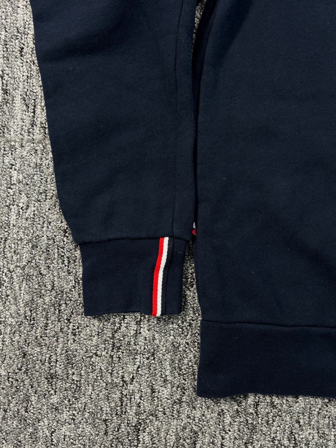 라코스테 자수로고 네이비 코튼 스웻셔츠 상품이미지4