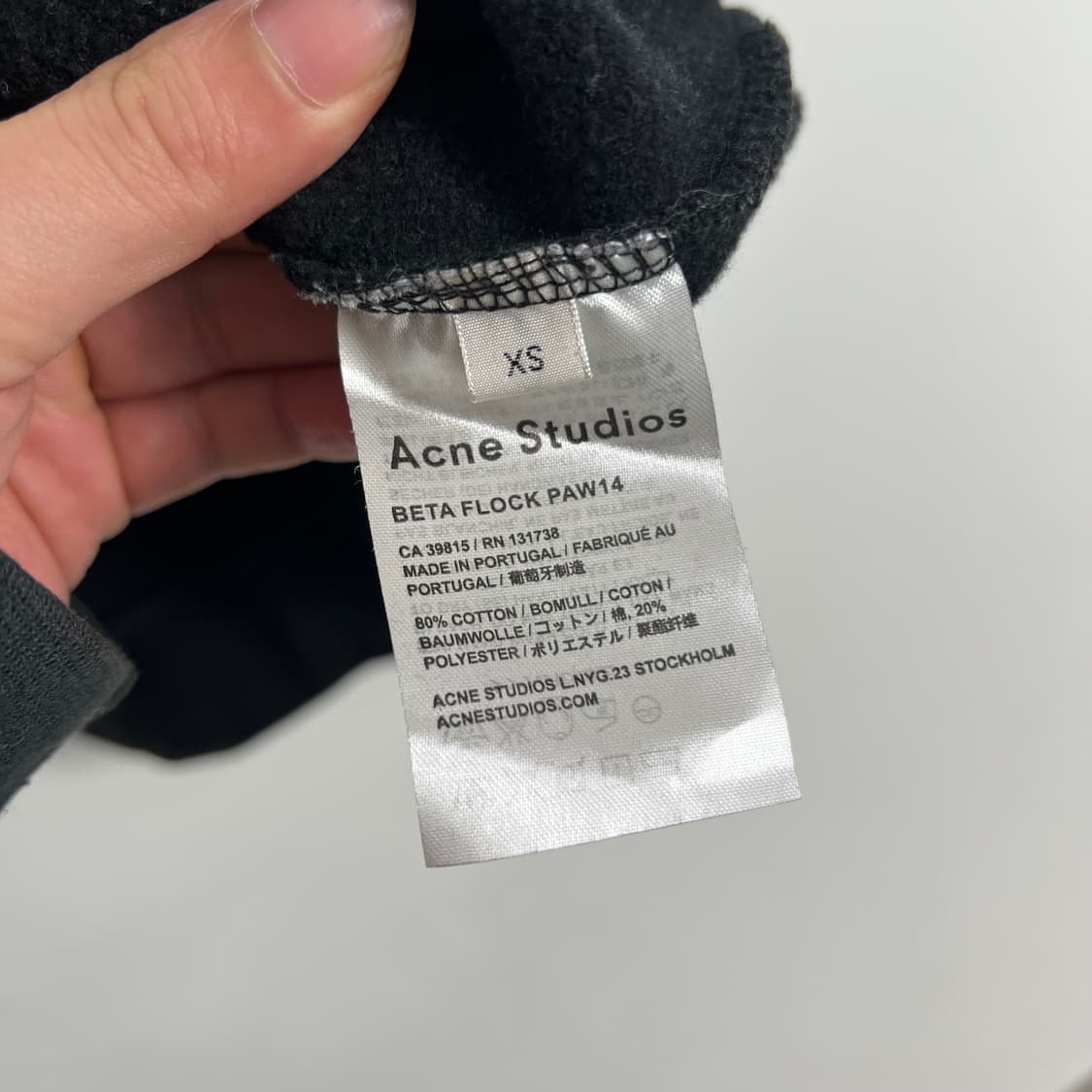 아크네스튜디오 베타 맨투맨 상품이미지5