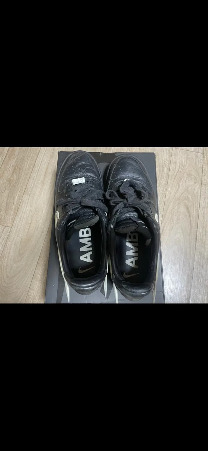 앰부쉬 에어포스 1 로우 블랙 270 상품이미지6