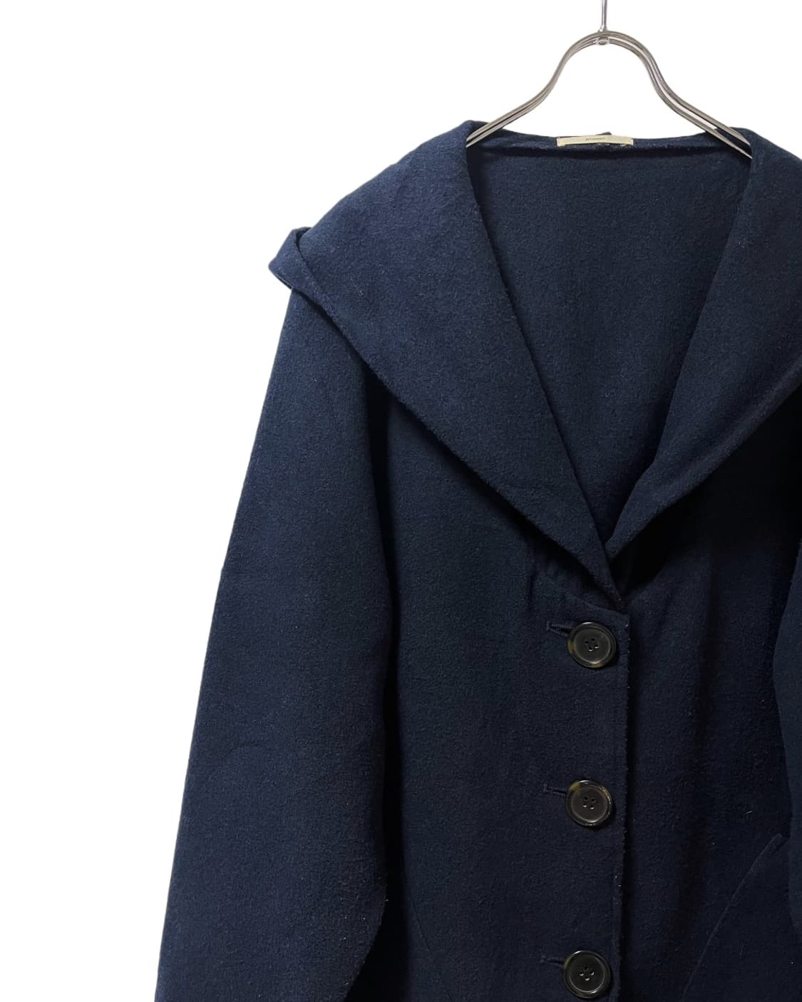 Wool-touch Big Hood Coat 상품이미지4