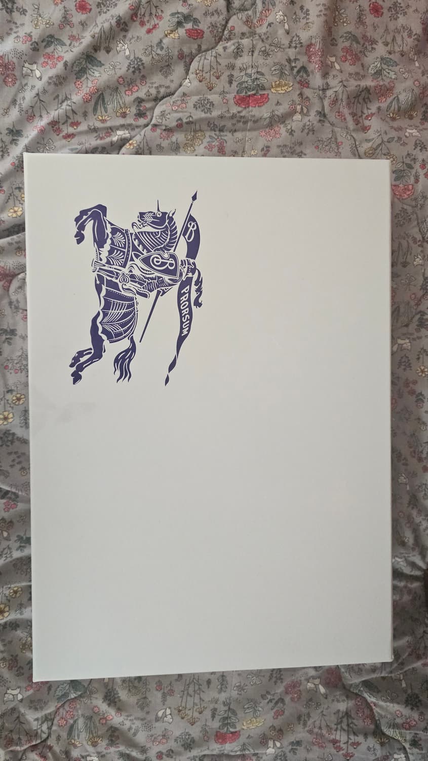 버버리 리버시블 캐시미어 스카프(그레이/네이비) 상품이미지3