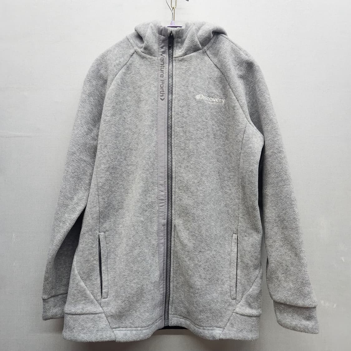 디스커버리 후리스 풀 후드집업 M 상품이미지1