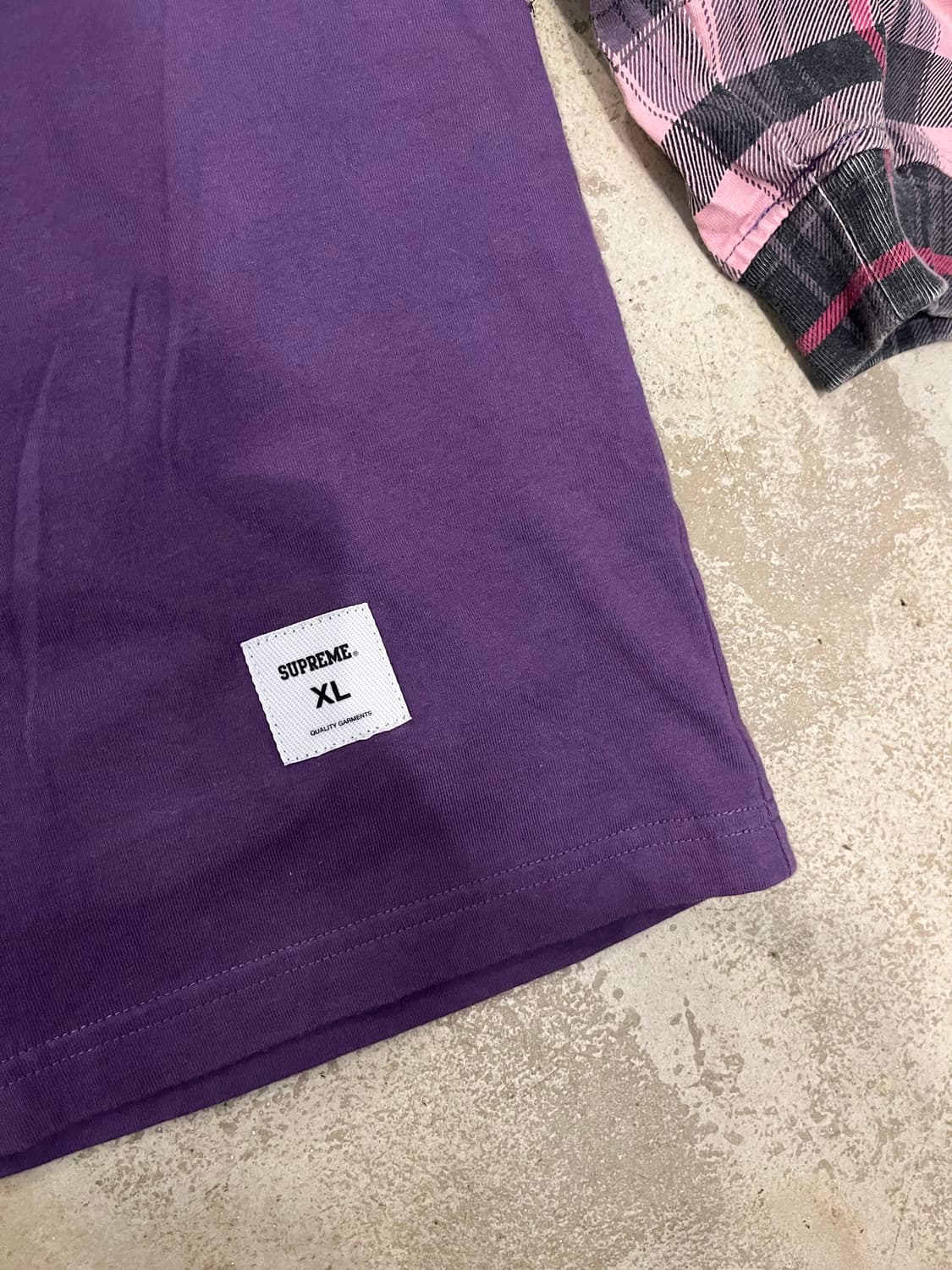 슈프림 Plaid 롱슬리브 XL 상품이미지3