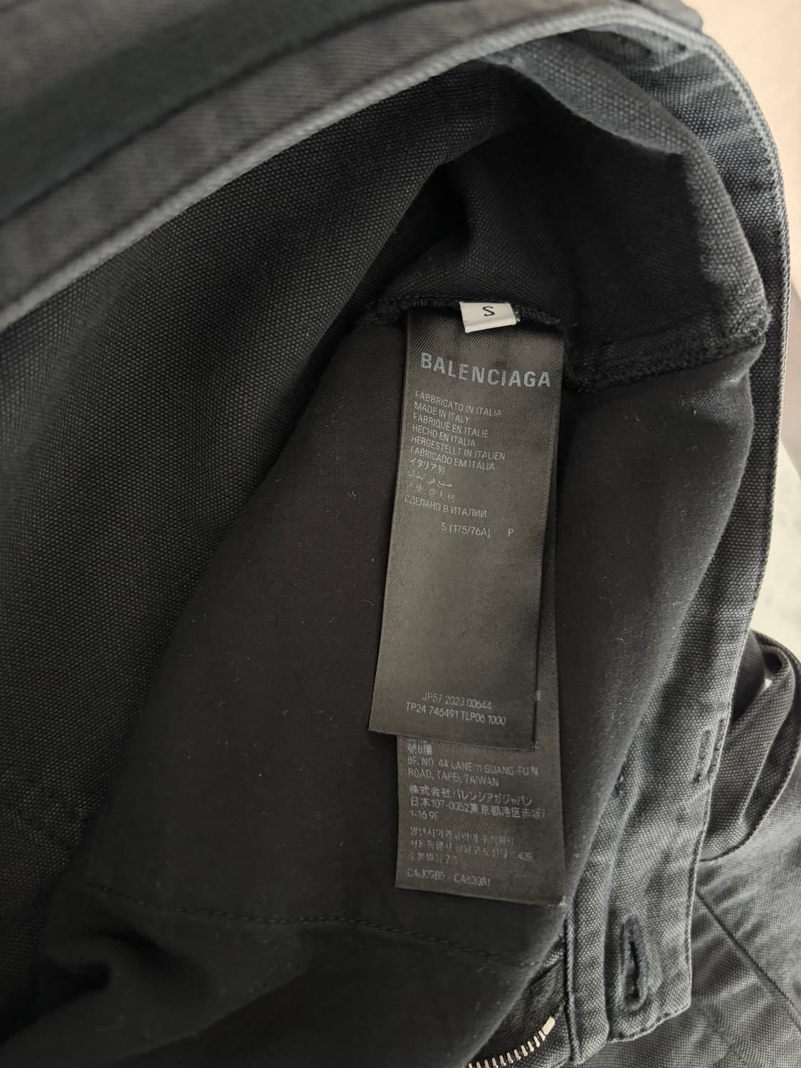 발렌시아가 스케이터 크롭 카펜터 워크팬츠 S 상품이미지6