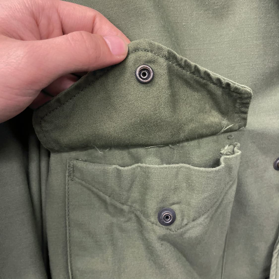 70s 알파인더스트리 M-65 필드자켓 오리지널 밀리터리 야상 N354 상품이미지6