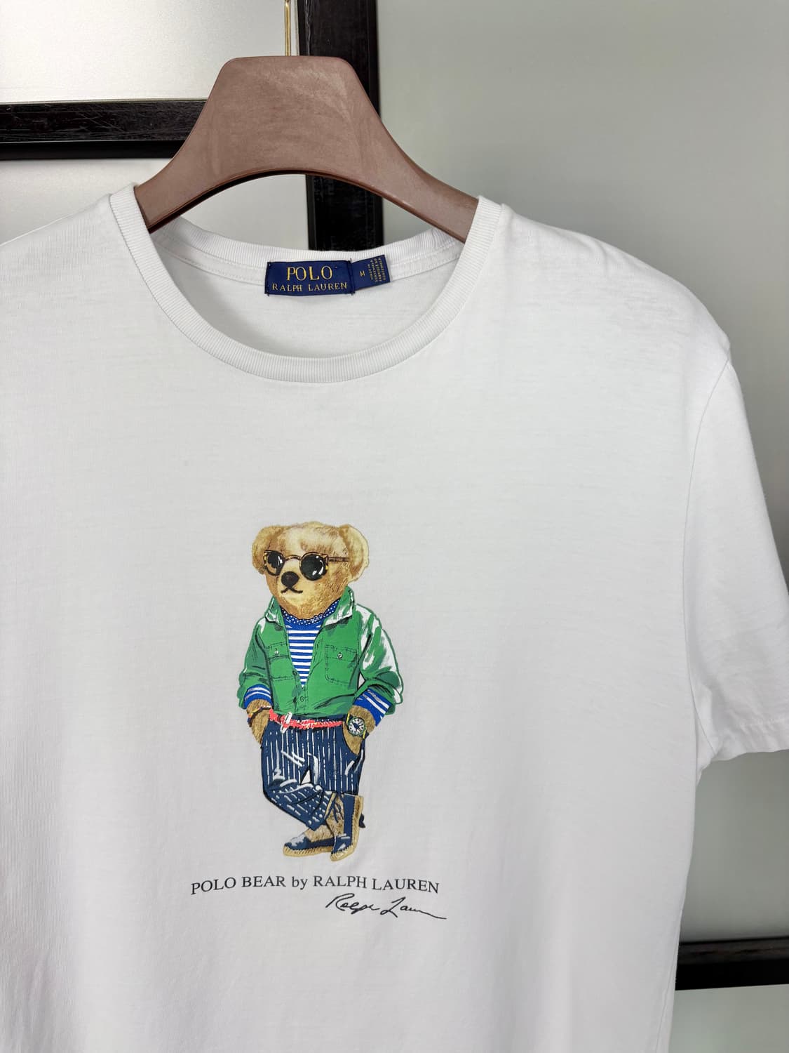 POLO폴로 베어 화이트 반팔 티셔츠  상품이미지2
