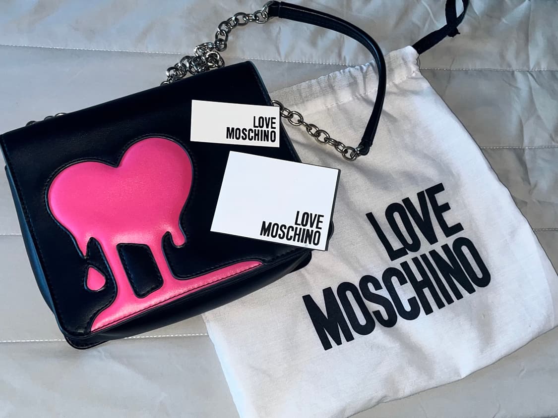 moschino dripping heart 토트백 상품이미지1