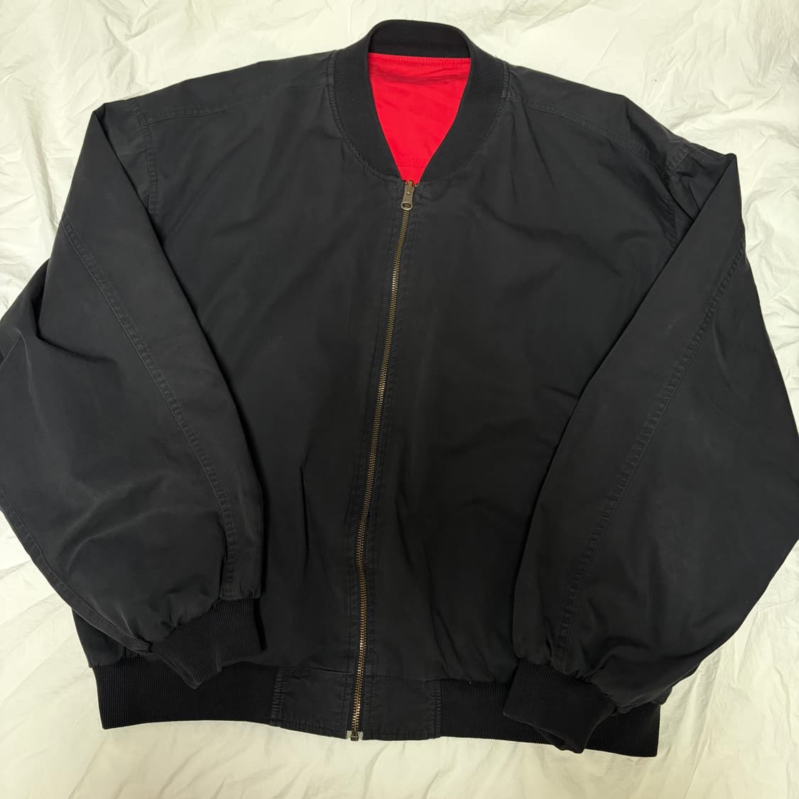 90s 말보로 리버시블 봄버 자켓 상품이미지4