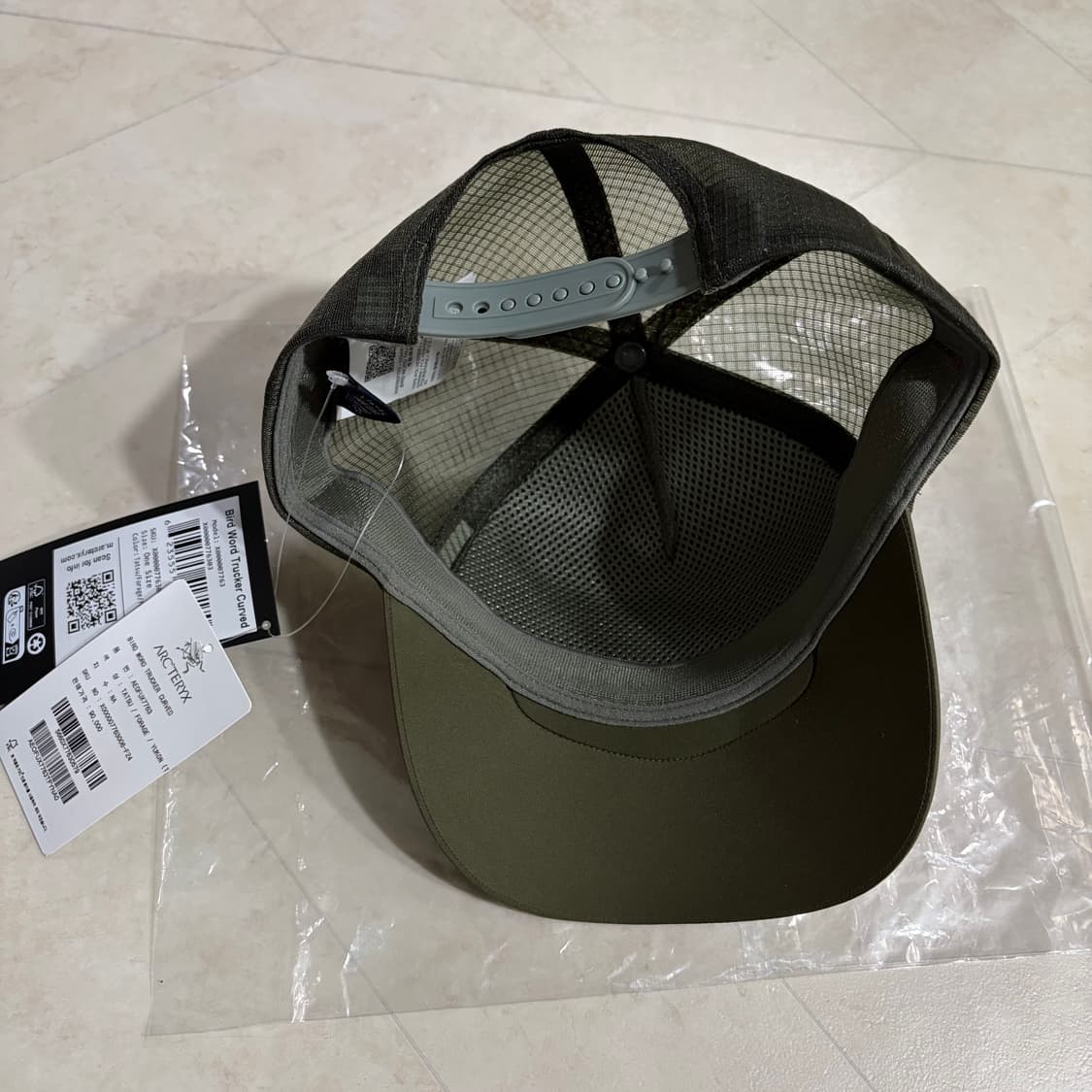 [새상품]아크테릭스 버드 워드 트러커 커브드 캡 포리지 상품이미지4