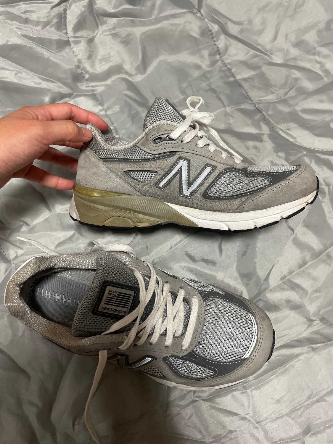 뉴발란스990 그레이 팝니다 상품이미지1