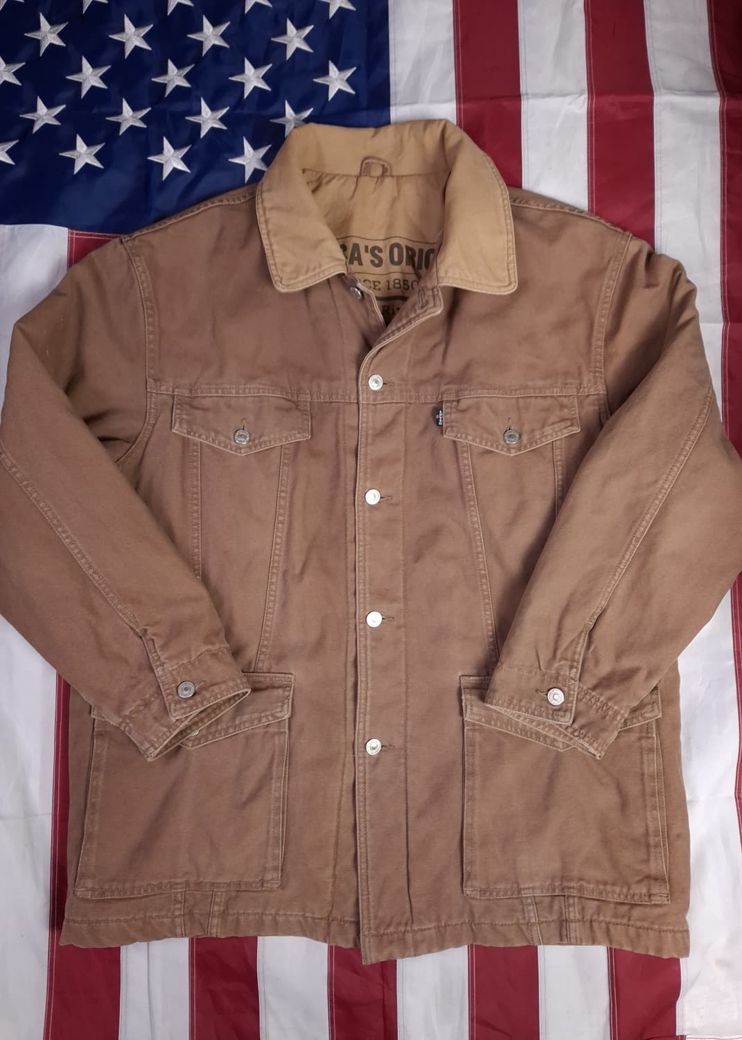 오리지날 00's 리바이스  캔버스 워크자켓 상품이미지1