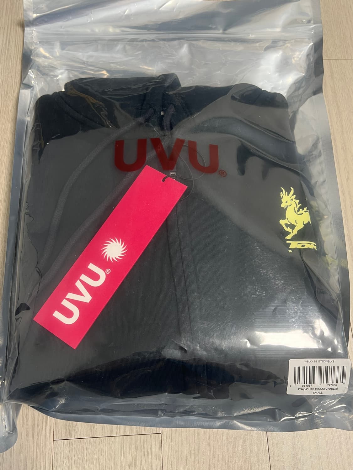 Uvu 도쿄 후드집업 S 상품이미지1