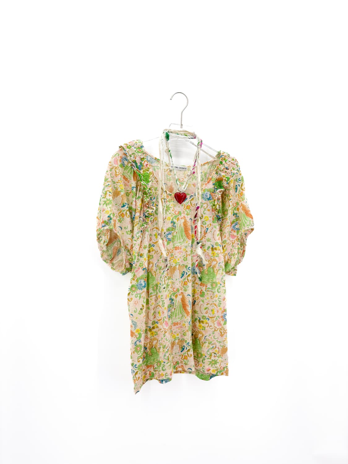 츠모리 치사토 퍼프 블라우스 상품이미지1