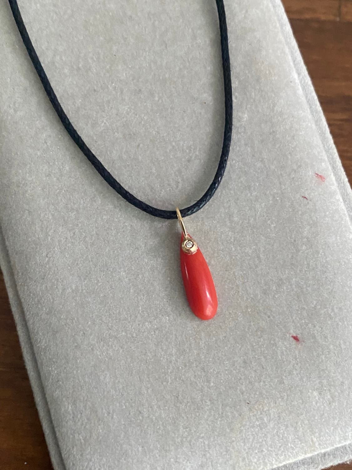 천연 산호 펜던트 펜던트 목걸이(K14) 상품이미지3