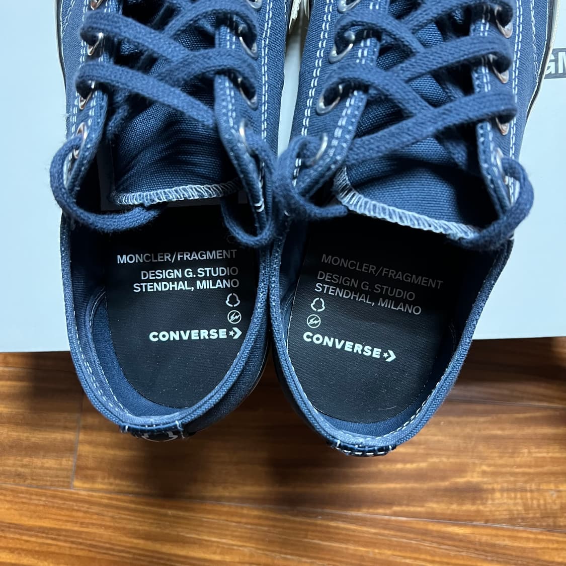프라그먼트 x 몽클레어 컨버스 네이비 상품이미지3