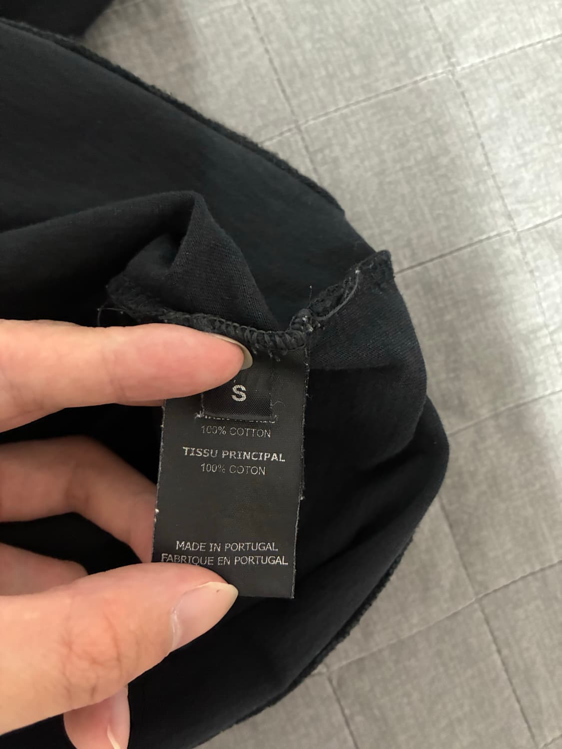 [S] 베트멍 앤트워프 반팔 티셔츠 블랙 상품이미지5