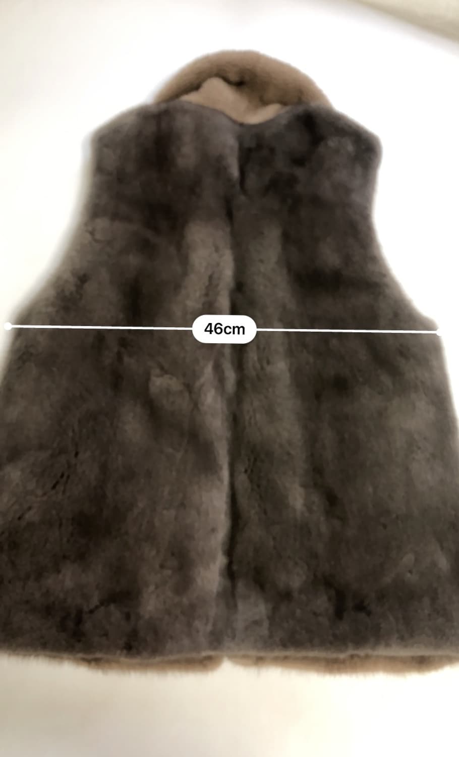 천연 밍크 넥카라 베스트 조끼  상품이미지9