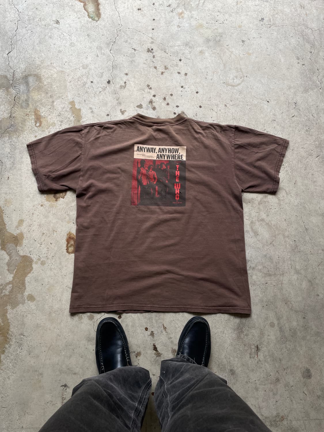 90s The Who Distressed Band T-shirt  상품이미지8