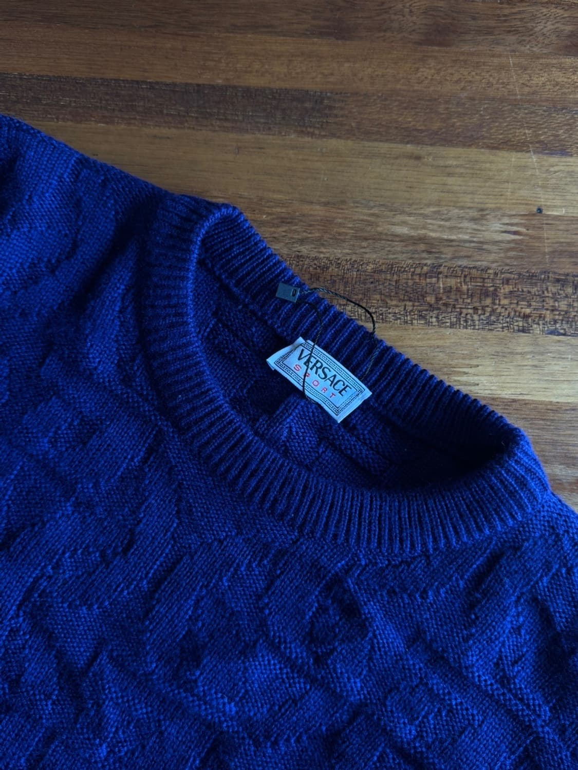 베르사체 케이블 니트 100 상품이미지3