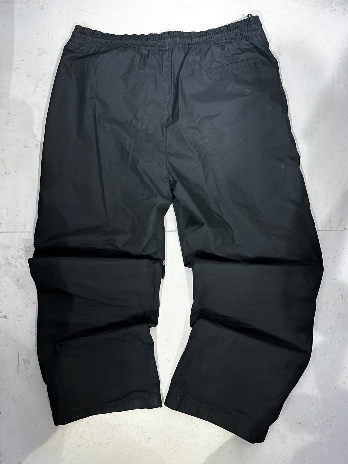 00s 나이키 블랙 와이드 트랙 팬츠 XL 상품이미지5