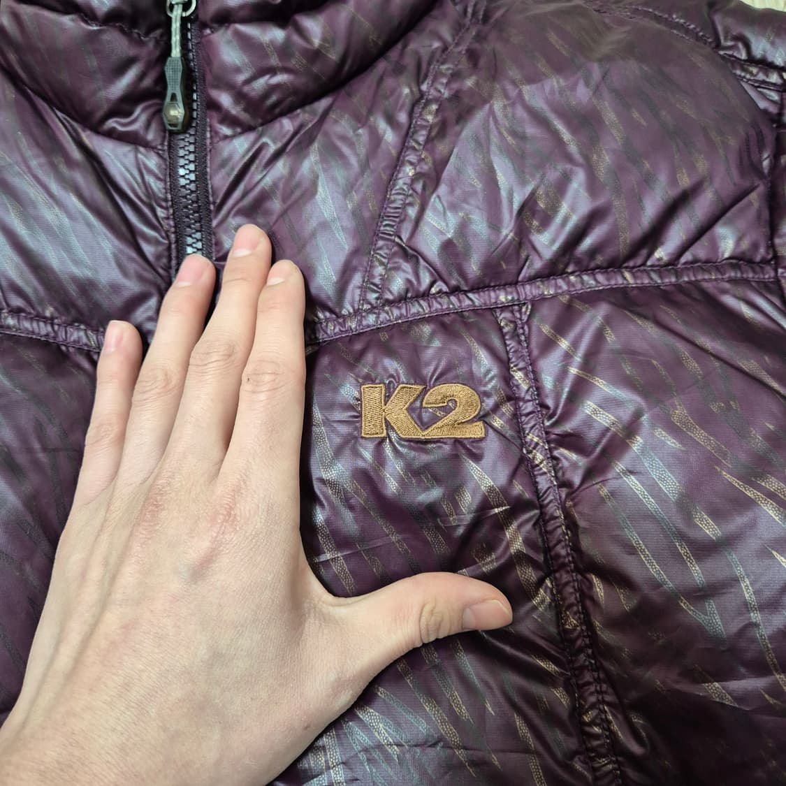 K2 케이투 구스다운 경량패딩 점퍼 M(95) 상품이미지4