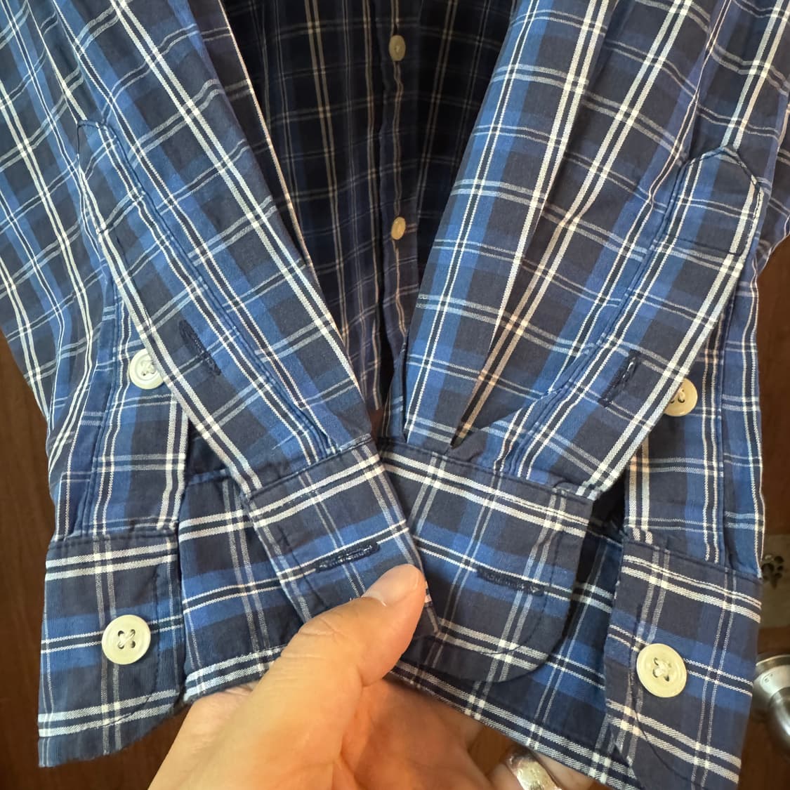 노티카 체크셔츠 L 상품이미지5