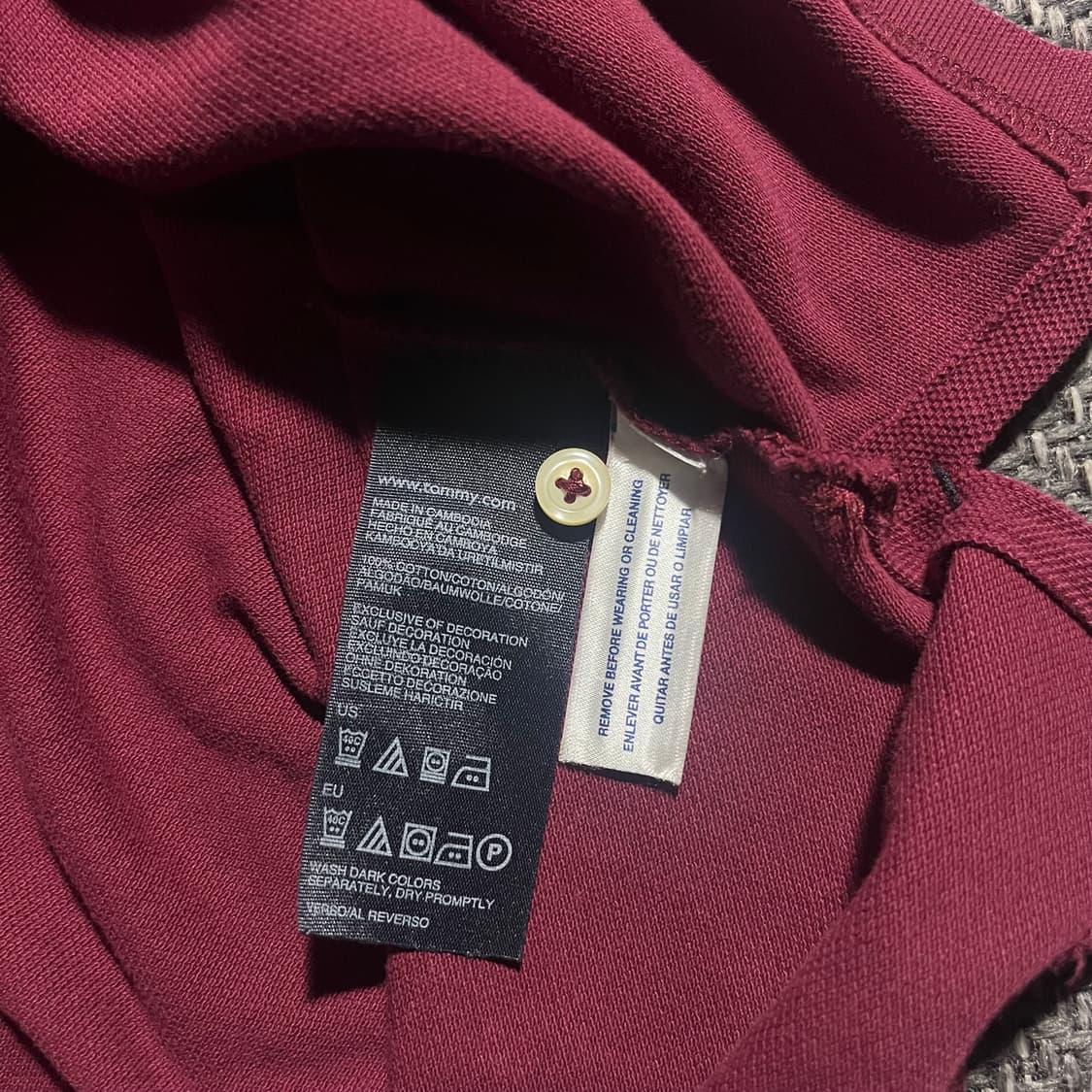 [M] TOMMYHILFIGER 타미힐피거 카라티 상품이미지5