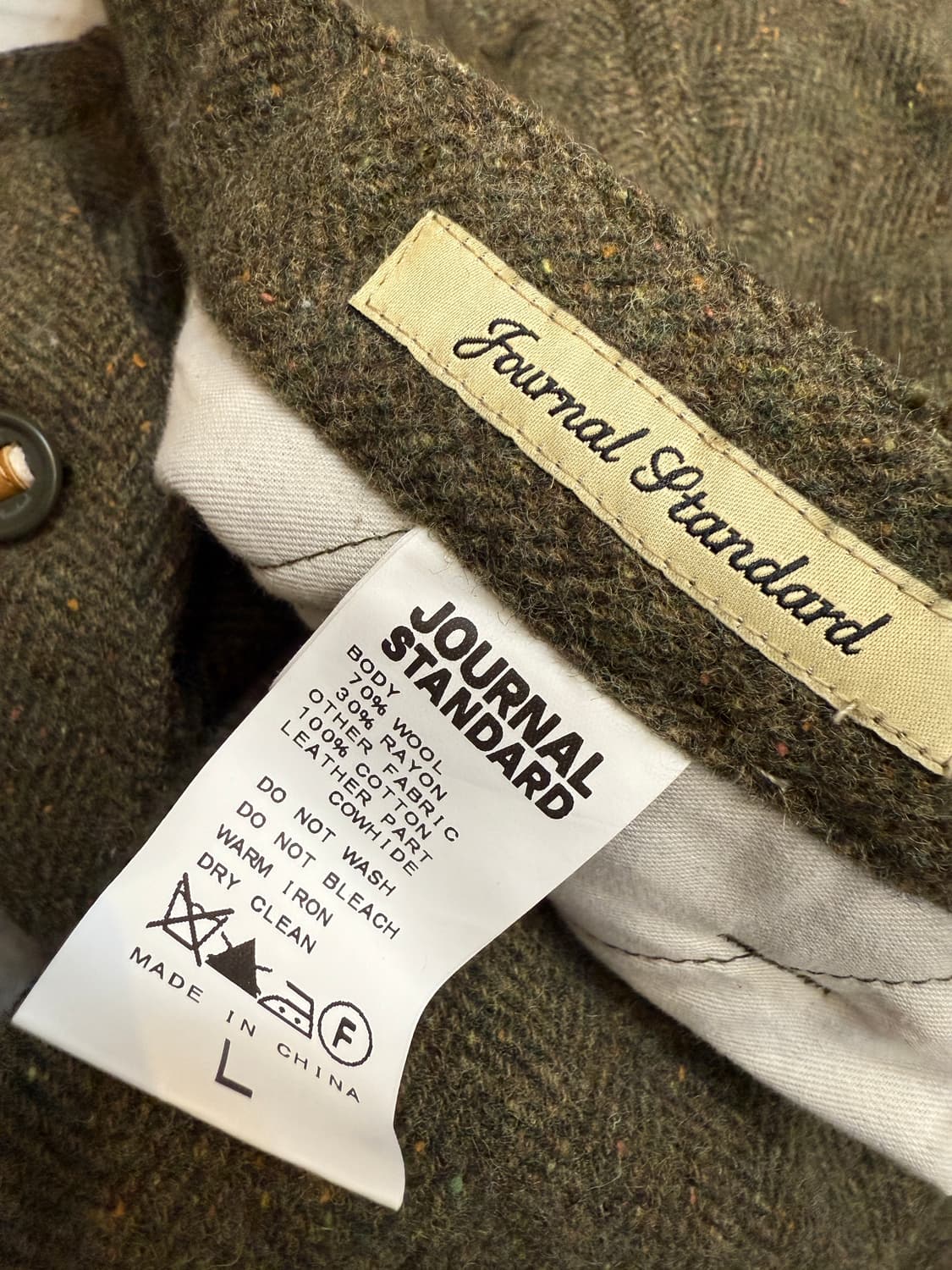 저널스탠다드 울 헤링본  트위드 팬츠 상품이미지5