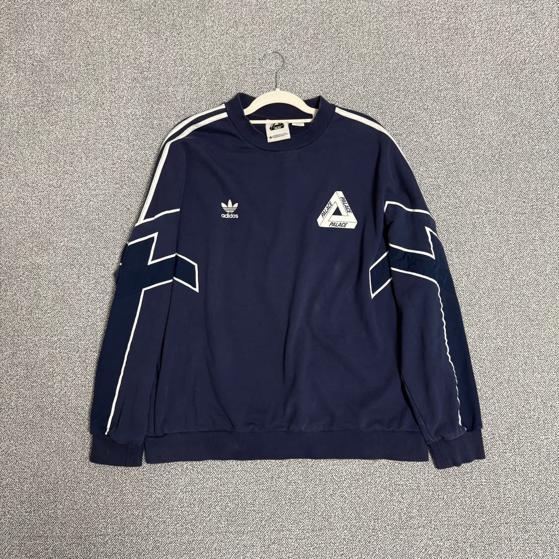 아디다스x팔라스 TT크루넥 인디고 XXL 맨투맨 상품이미지1