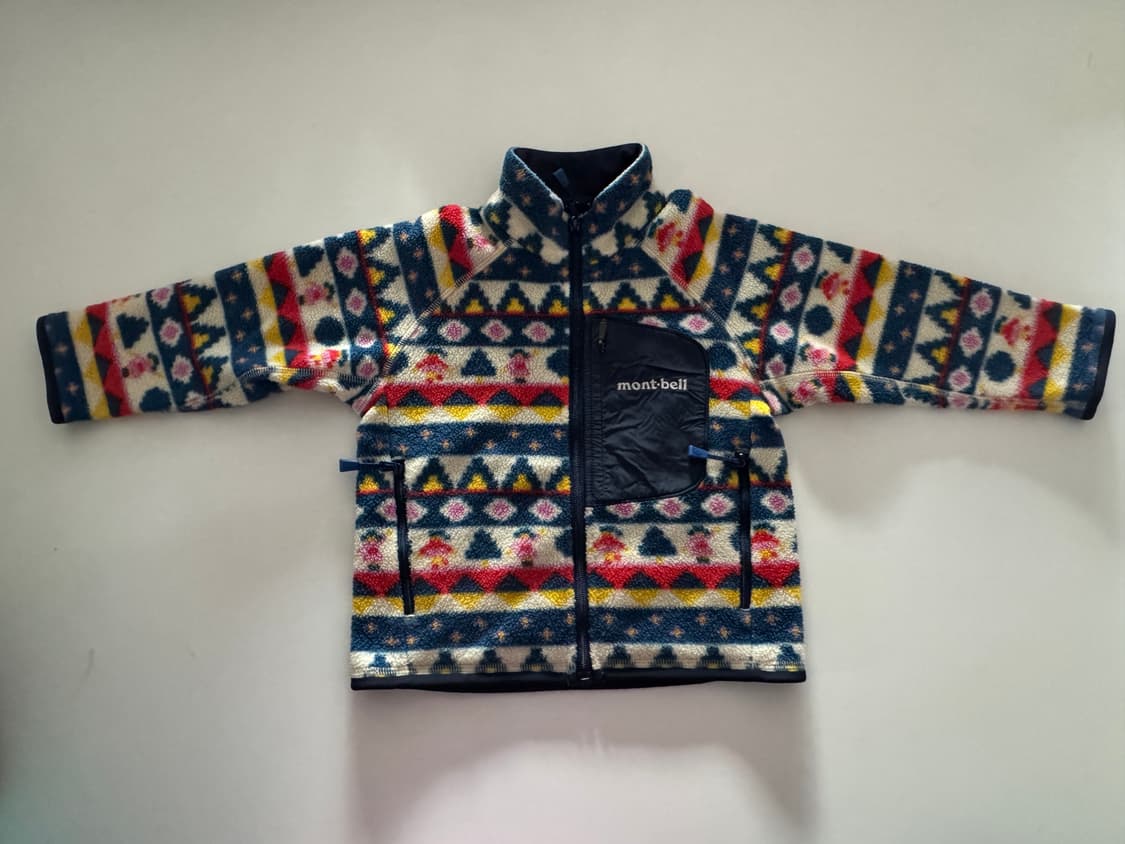 몽벨 키즈 후리스 자켓 사이즈 90 상품이미지6