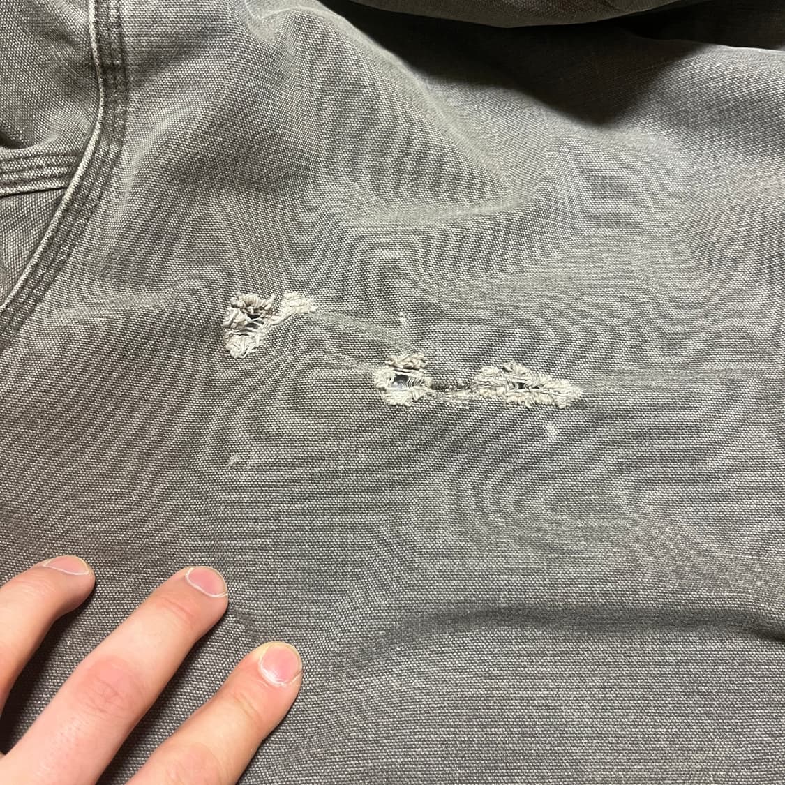 [XL] 00s 빈티지 칼하트 J130 덕 액티브 자켓 CHT 상품이미지6