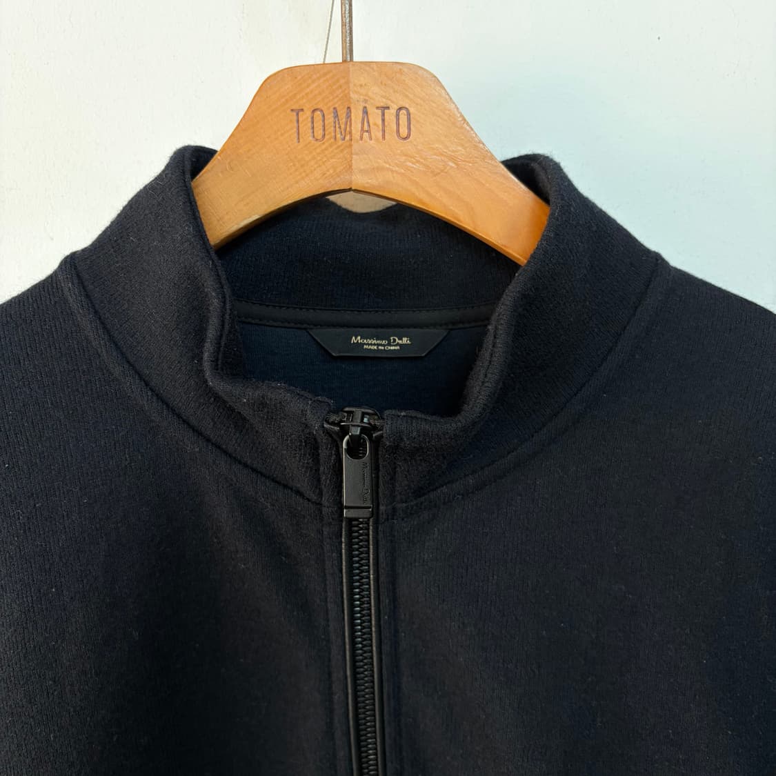 마시모두띠 블랙 집업 점퍼 상품이미지2