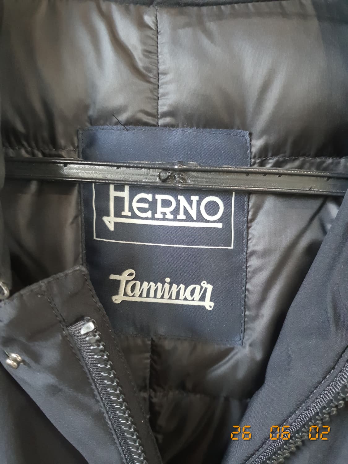 HERNO(에르노) 정품 남성 후드 점퍼 50 네이비 상품이미지3