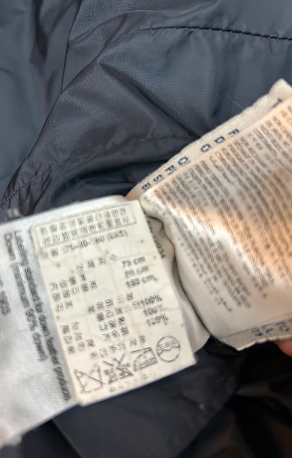 몽클레어 여성 RENNE 블랙 롱패딩(0/44) 상품이미지9
