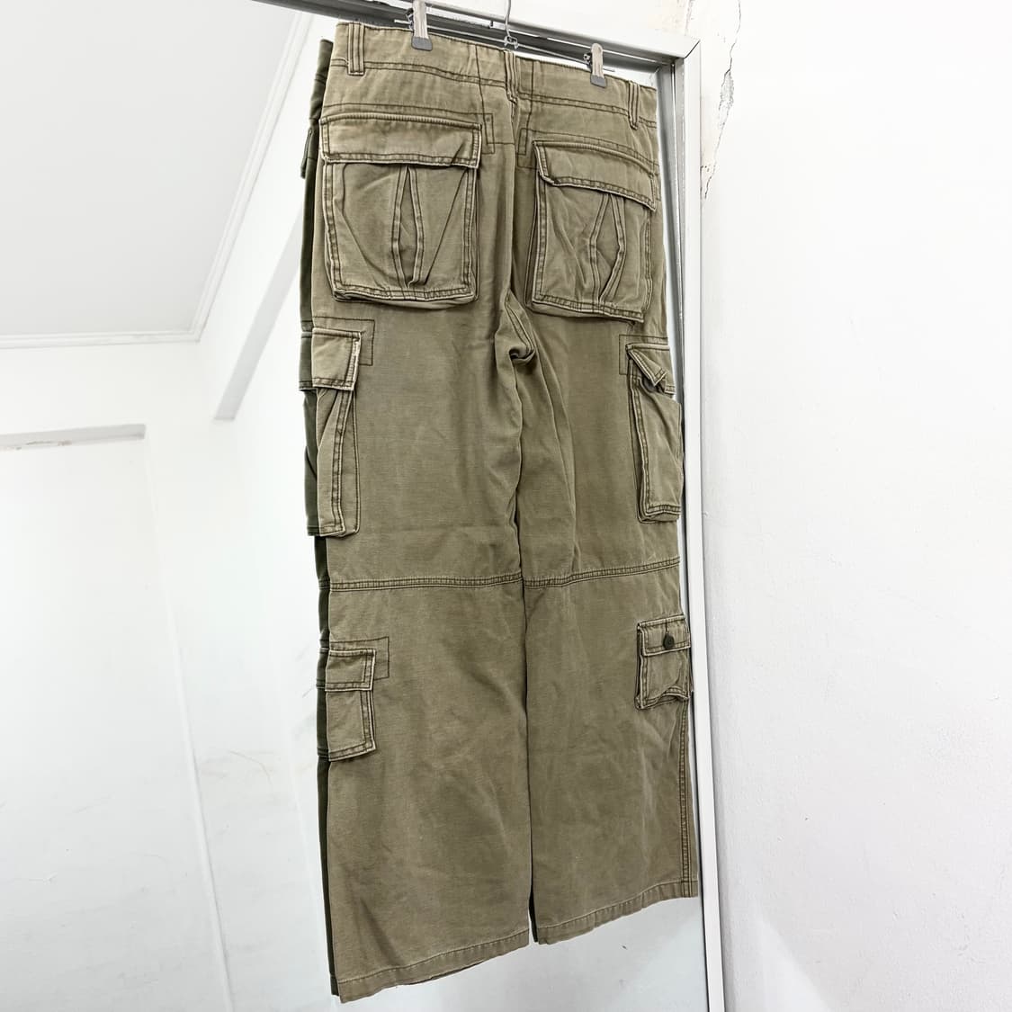 Soo Cargo 멀티포켓 와이드 카고 팬츠 상품이미지5