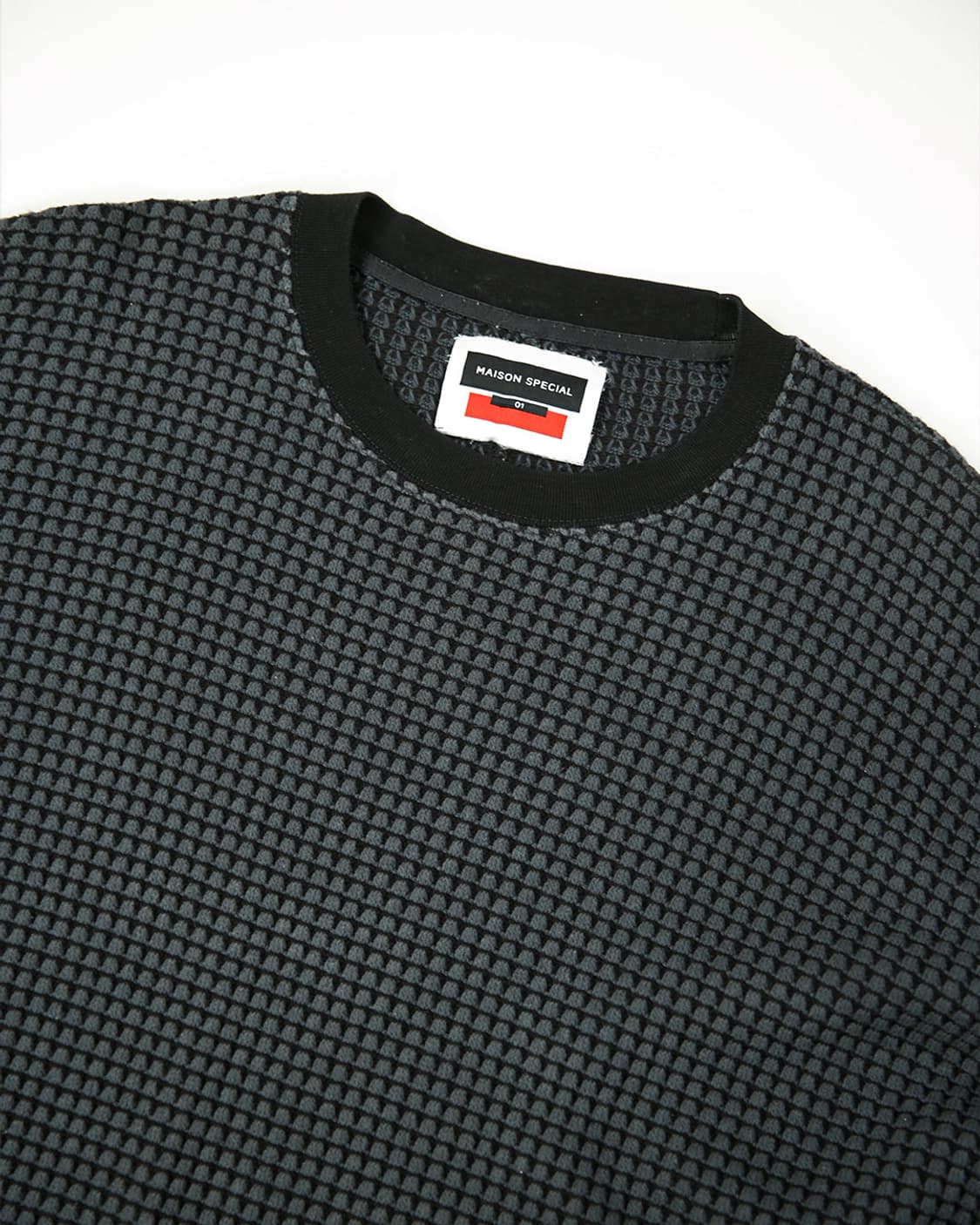 MAISON SPECIAL Waffle Knit Crewneck 상품이미지7