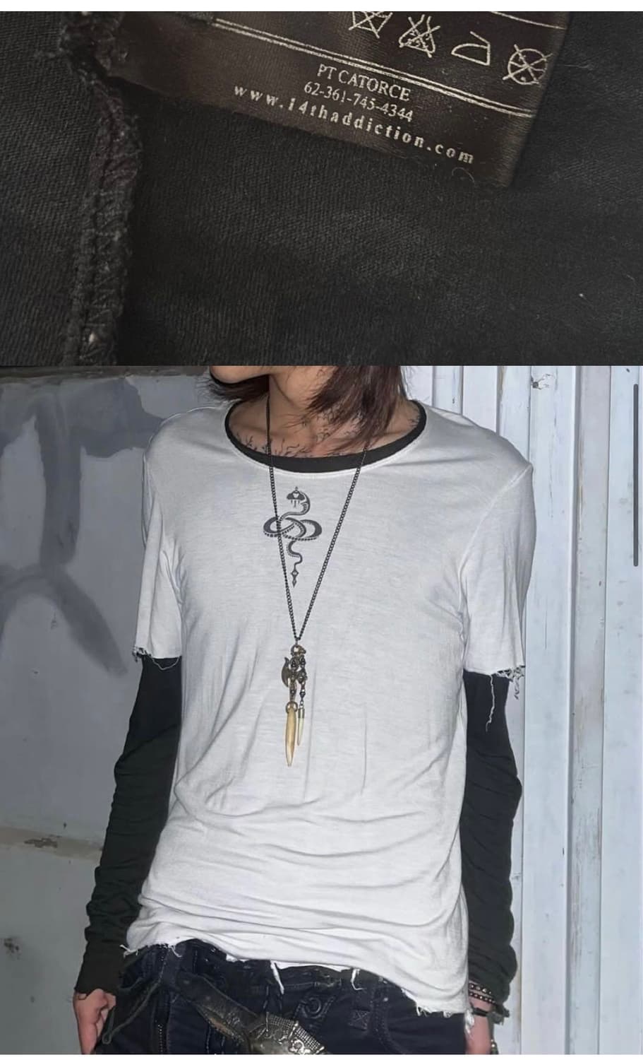 (구매글) 14th addiction tee 삽니다. 상품이미지4