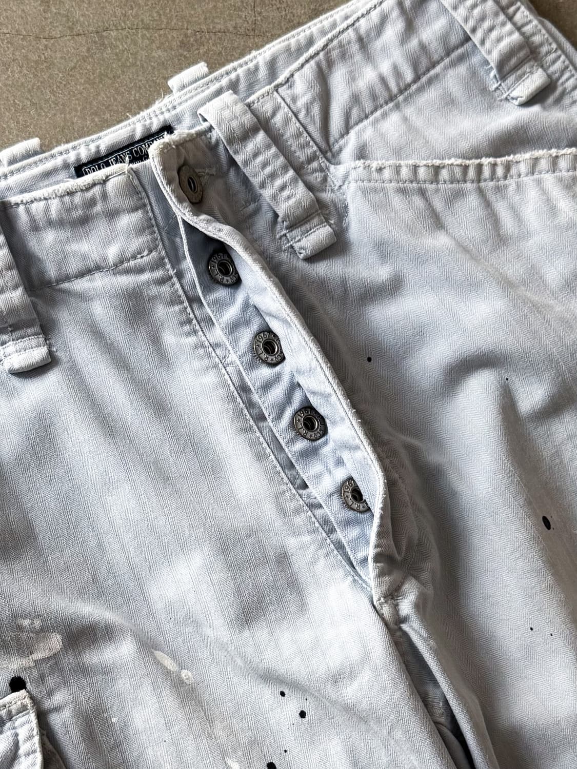 Polo Jeans Company Paint Cargo Shorts 상품이미지5