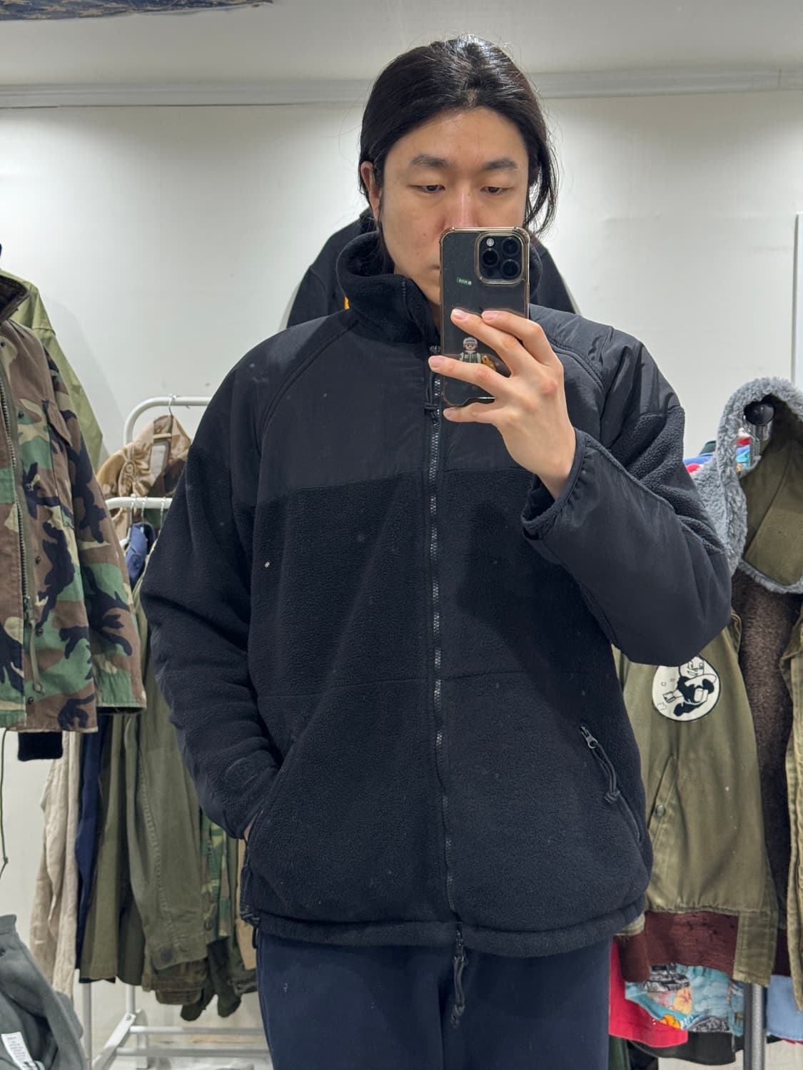 미군 300 폴라텍 플리스 고어택스 내피 자켓 (L) 상품이미지10