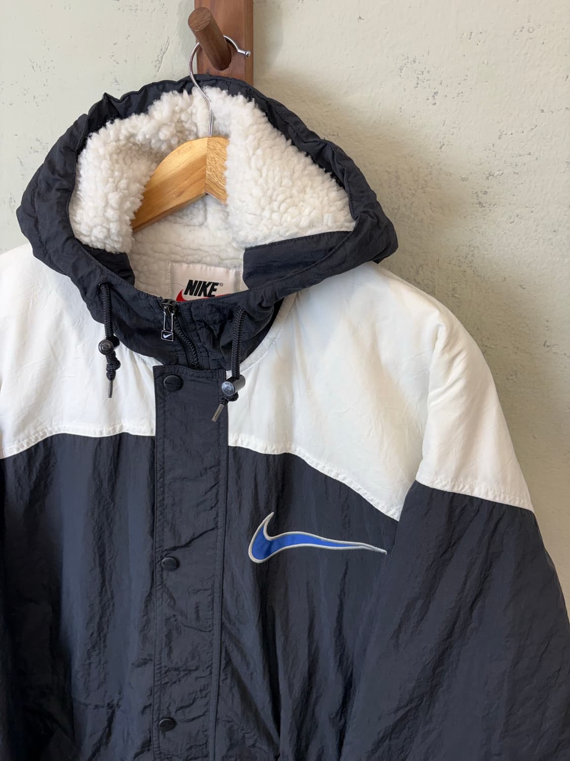 나이키 90s 올드스쿨 빅로고 양털 돕바 상품이미지7