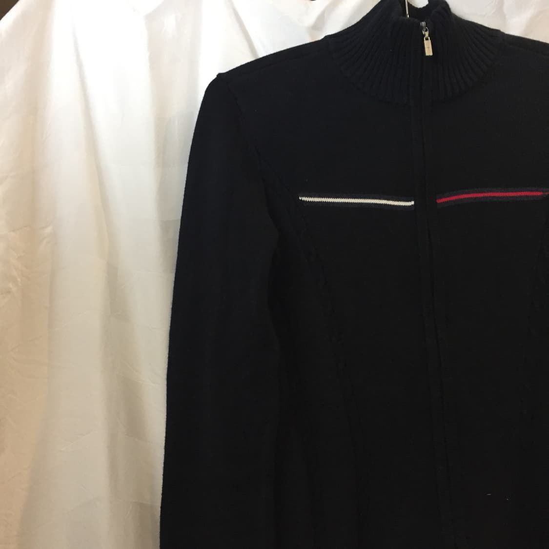 Tommy Hilfiger 타미힐피거 슬림핏 니트 집업 상품이미지3