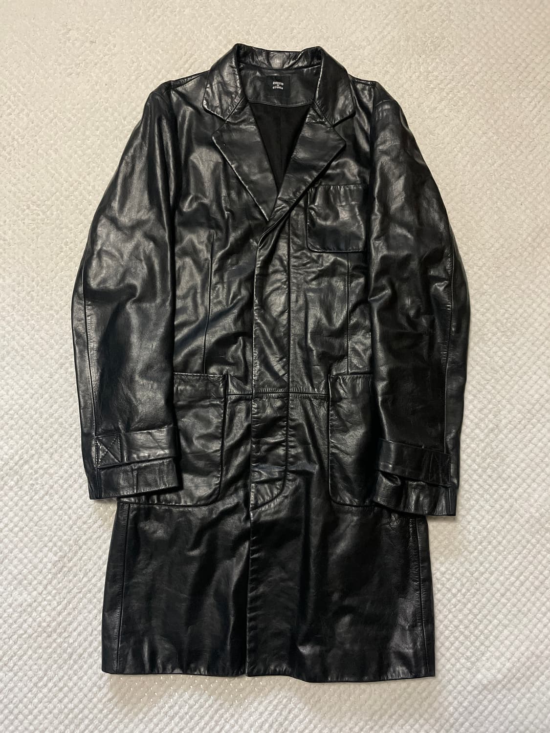 292513=STORM 웨스턴 무드 카우하이드 소가죽 레더 카코트 상품이미지2