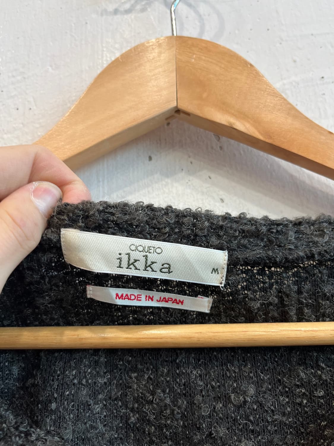 IKKA 부클 니트 원피스 Made in JAPAN 상품이미지2