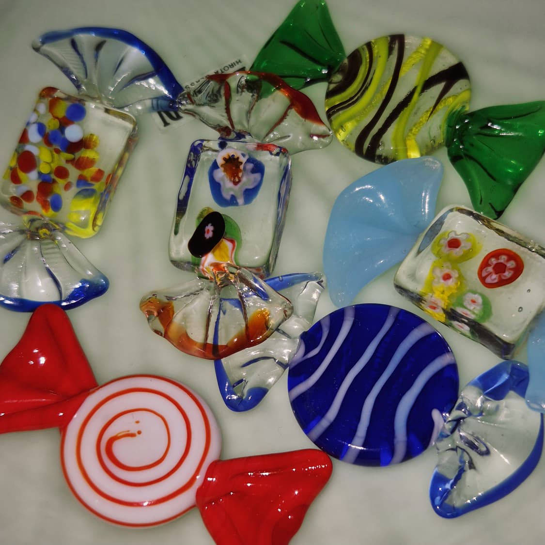 80s 이탈리아 무라노 핸드블로운 빅 캔디 세트 상품이미지6