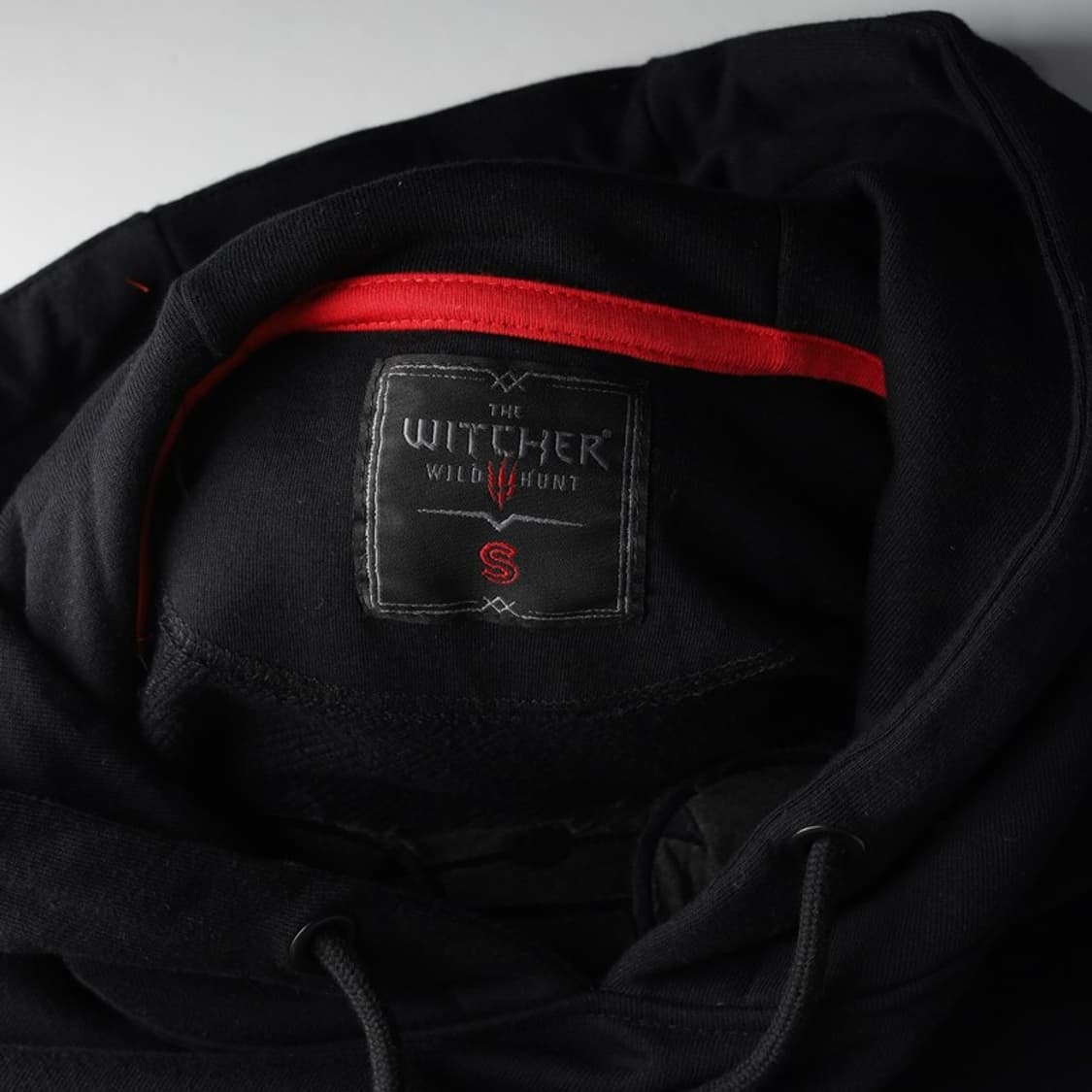 위쳐 늑대 교단 로고 블랙 후드티S 상품이미지5