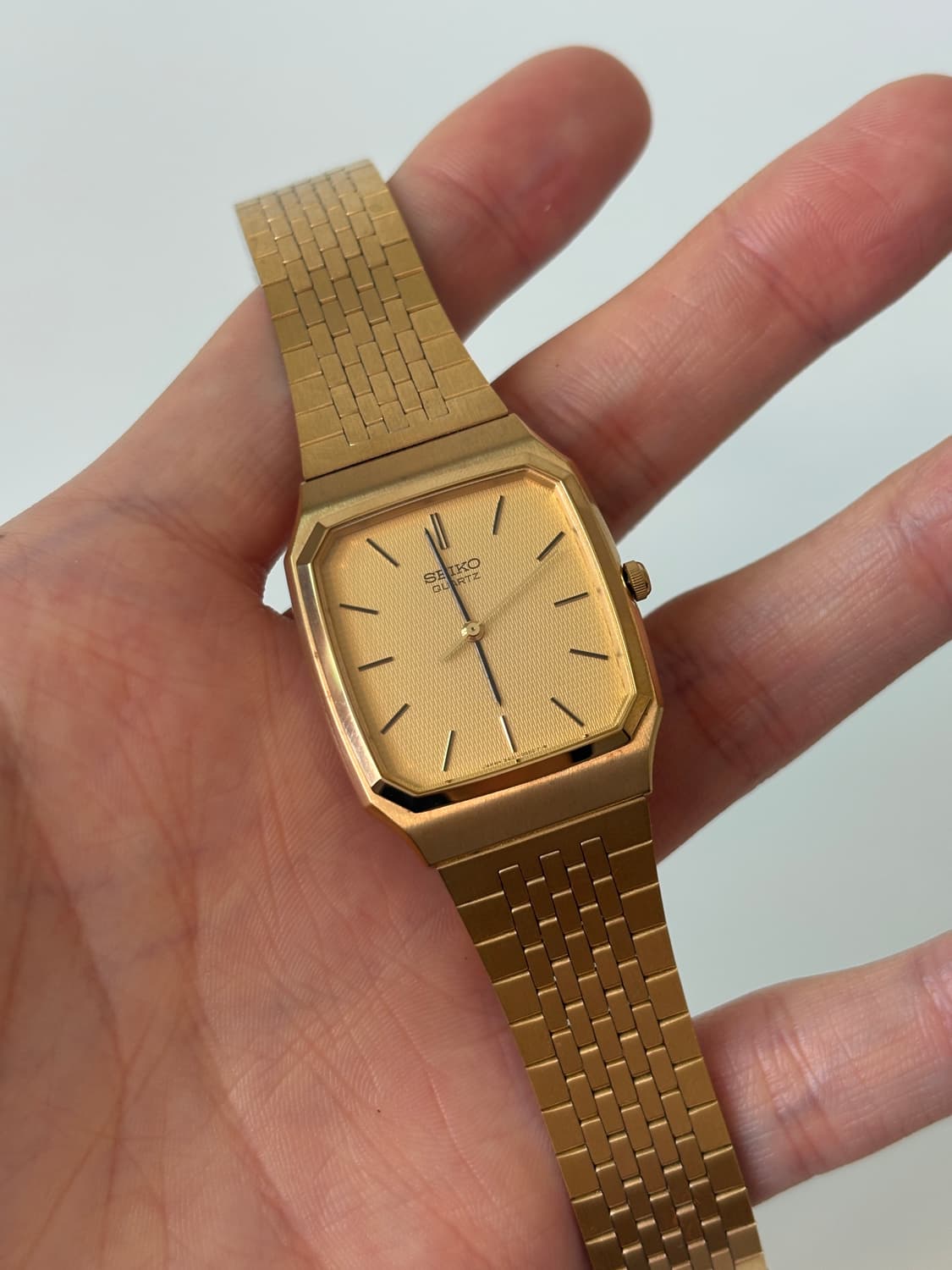 1980s Gold Square Quartz 상품이미지2